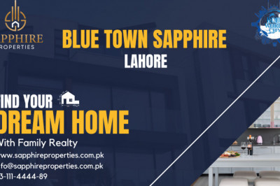 vBlue Town Sapphire Lahore Location and Features