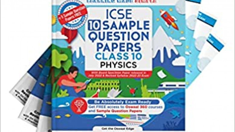 ICSE Sample Paper Class 10 Physics | Chemistry | Math | Biology for 2022-2023