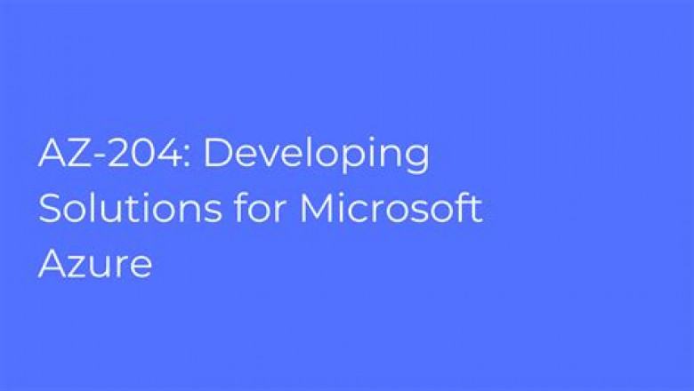 Latest AZ-204 Exam Preparation | Microsoft AZ-204 Frequent Updates