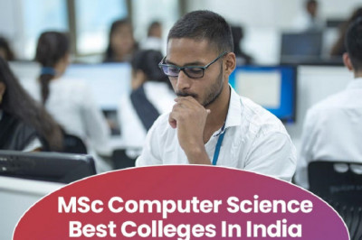 MSc Computer Science Best Colleges In India