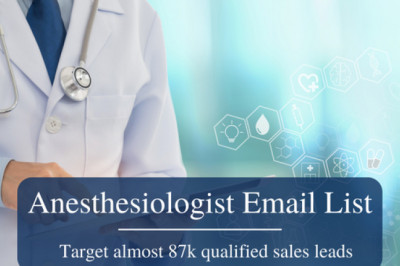 Purchase our high-quality anesthesiologists contact list to increase revenue and profits