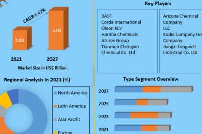 Regional Share Analysis and Forecast for the Dimer Acid Market to 2027