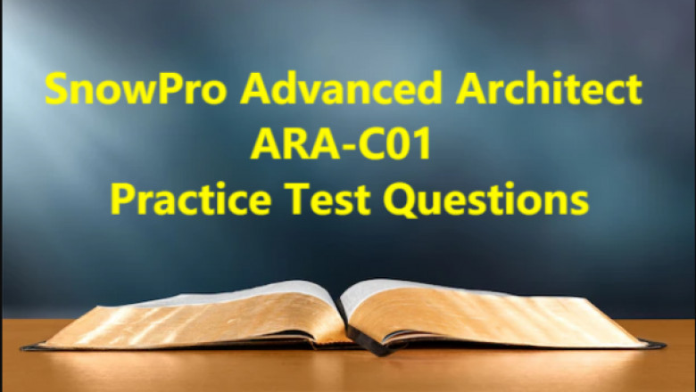SnowPro Advanced Architect ARA-C01 Practice Test Questions