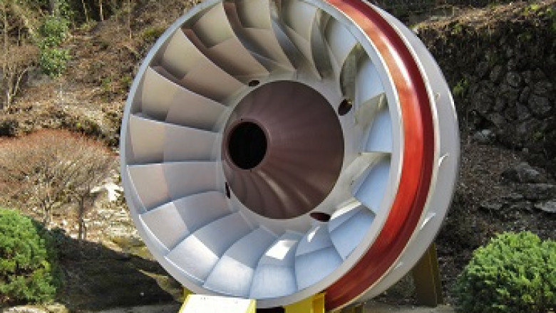 Water Turbine Convert Potential And Kinetic Energy Of Water Into Mechanical Energy