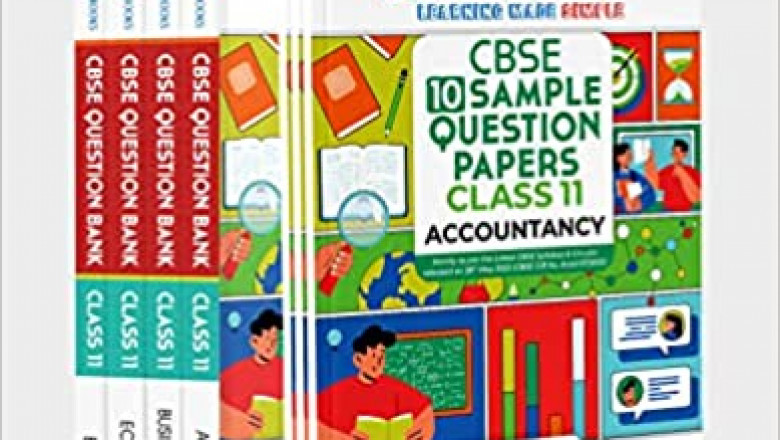CBSE Sample Paper + Question Bank Class 11 English Core, Business Studies & Economics Exams 2022-23
