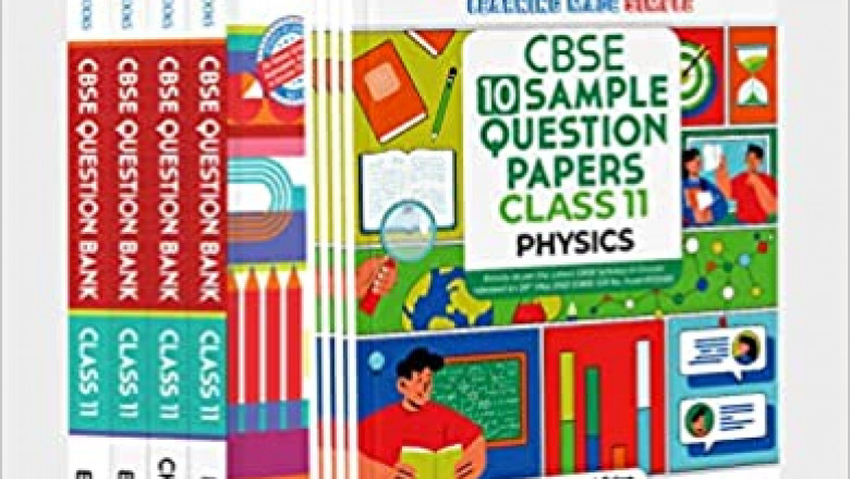 CBSE Sample Paper + Question Bank Class 11 English Core, Physics, Chemistry & Biology Exams 2022-2023