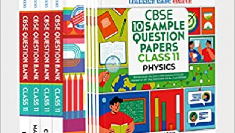 CBSE Sample Paper + Question Bank Class 11 English Core, Physics, Chemistry & Mathematics Exams 2022-2023