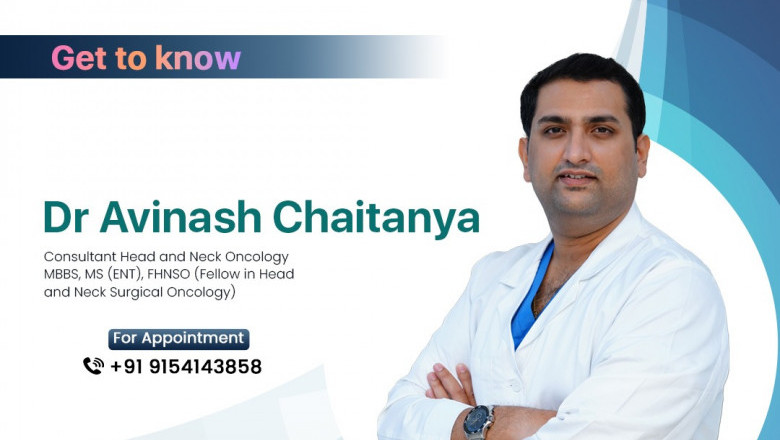 Dr. Avinash Chaitanya | Best Head and Neck Oncologist in Hyderabad