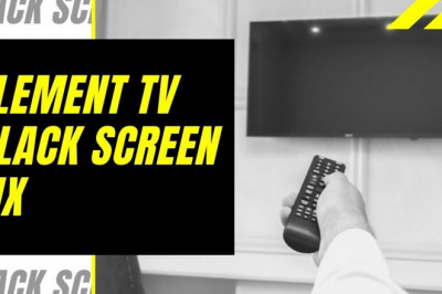 How To Fix Black Screen On Element Tv