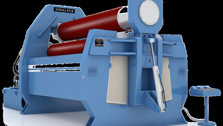 3 Roll Plate Bending Machines | Himalaya Machinery