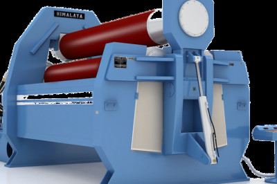 3 Roll Plate Bending Machines | Himalaya Machinery