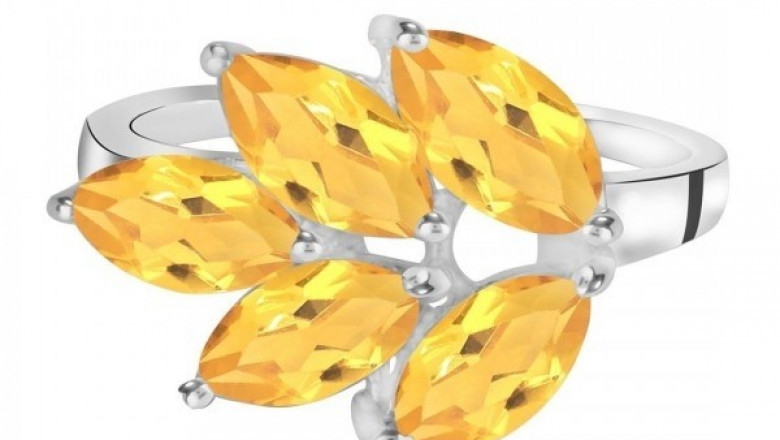 Beautiful and Affordable Citrine Rings