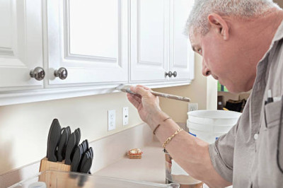 Cabinet Painting Company in Humble