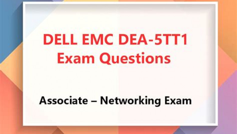 Certification DEA-5TT1 Test Questions & Valid Real DEA-5TT1 Exam