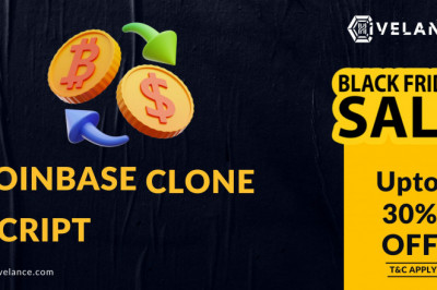 Coinbase Clone Script - Black Friday Sales upto 30% off