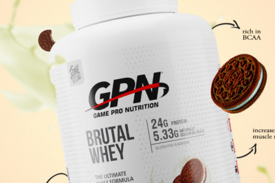GPN (1KG) BRUTAL WHEY Protein Best post workout supplement - HealthfarmNutrition