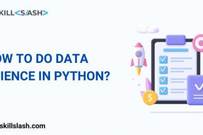 How does data science work in Python?