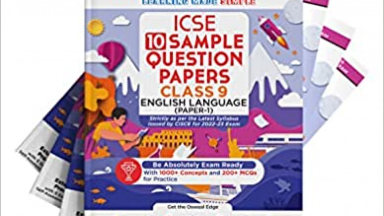 ICSE Class 9 Sample Paper | English Paper 1 | English Paper 2 | Economics | Commercial Studies for 2022-2023