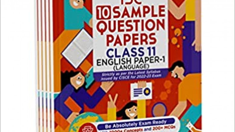 ISC Class 11 sample Paper | English Paper 1 | English Paper-2 | Accountancy | Economics | Business Studies | 2022-2023
