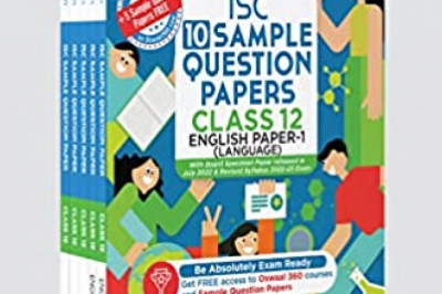 ISC Sample Paper  Class 12 English Paper-1, English Paper-2, Physics, Chemistry & Maths  Exams 2022-2023
