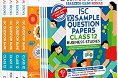 ISC Sample Paper + Question Bank Class 12 Accountancy, Economics, Business Studies & Commerce  Exams 2022-2023