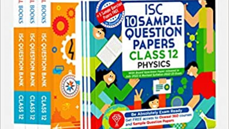 ISC Sample Paper + Question Bank Class 12 Physics, Chemistry & Biology Exams 2022-2023