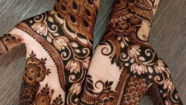 Look Eventful with the Simple Arabic Mehendi Design: Check Out Now!