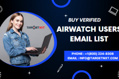 Premium Airwatch Users Email List Providers