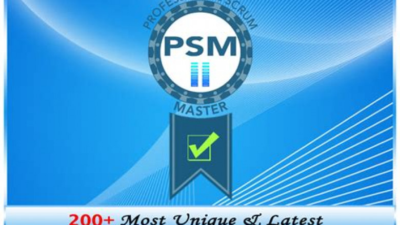 PSM-II PDF Cram Exam - PSM-II Customizable Exam Mode, Valid Exam PSM-II Registration