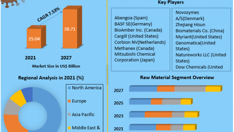 Bio based Organic Acids Market Global Production, Growth, Share, Demand and Applications Forecast to 2027