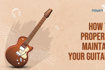 How to properly maintain your Guitar