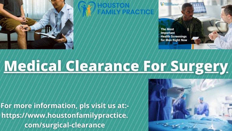 You can’t miss out on best medical clearance for surgery from Houston Family Practice
