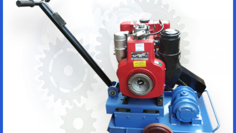 Plate Compactor : Price, Sale, Mild Steel Vibratory Plate Compactor Greaves Engine, Diesel Engine Soil Compactor Manufacturer from Ahmedabad | Sunind.in