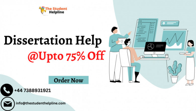 Get 75% Off On Your Dissertation Help
