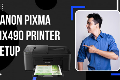 How to Setup a Canon Pixma MX490 Wireless Printer
