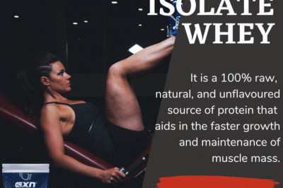 Pure Isolate Whey to Maintain Protein & Calorie for Training