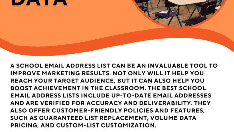 Up-to-date school email addresses