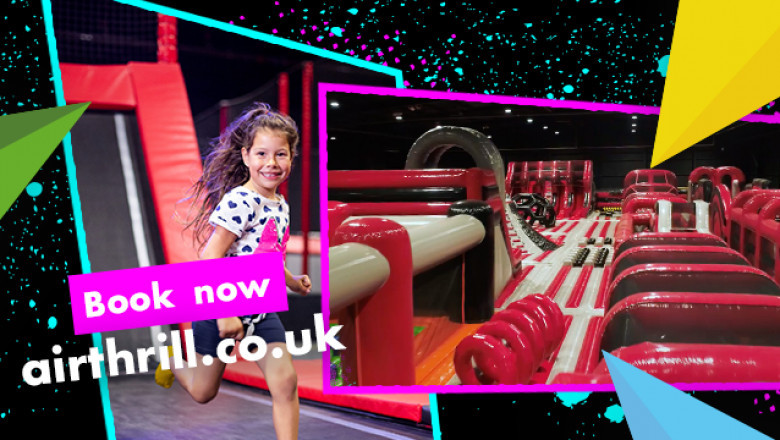Check Out the Best Trampoline Park: Airthrill