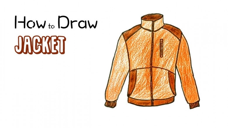 How to Draw a Simple Jacket?