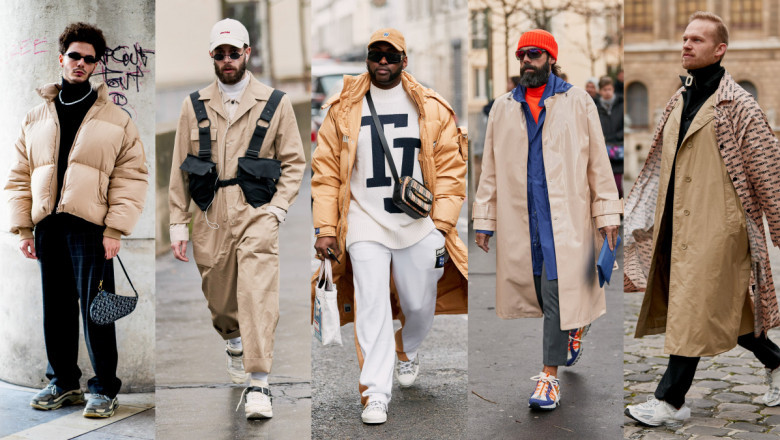 Moncler Outlet Online front row included a guy in leather