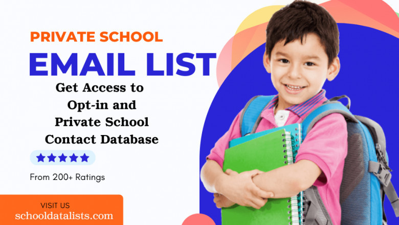 Where can I find a real-time verified Private School Email List?