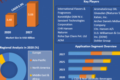Food Colors Market Business Trends, Industry, Region And Forecast 2029