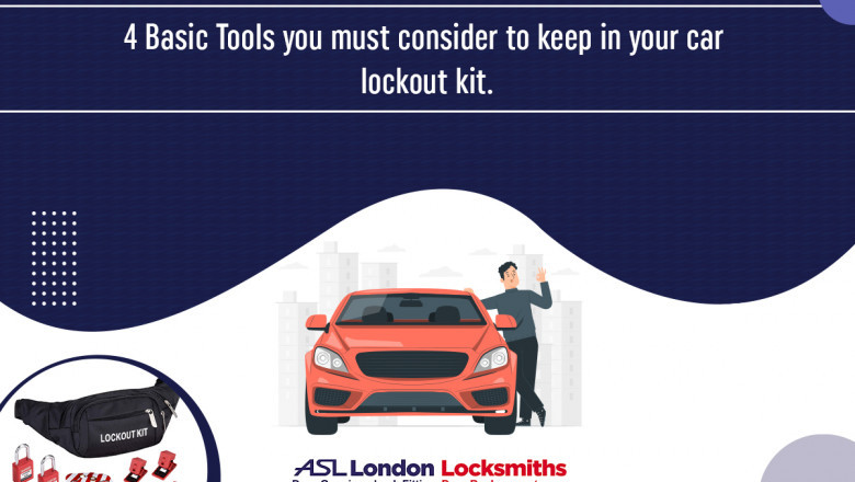 4 Basic Tools You Must Consider to Keep In Your Car Lockout Kit