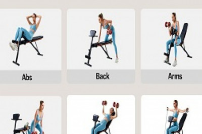 Buy Sit Up Bench Price 32-In-1 Ergonomically Designed For Home Gym