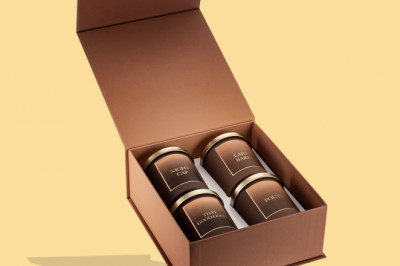 Healthy Cake Box Candles