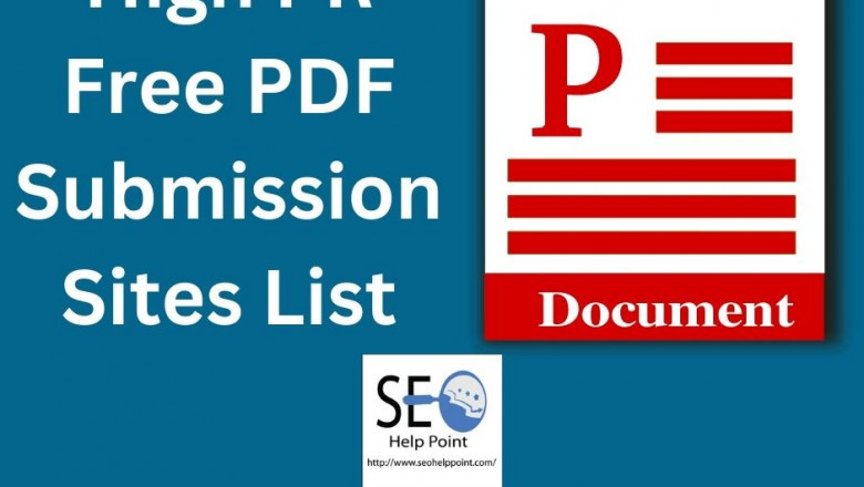 Best 30+ Free High PR PDF Submission Sites List For SEO