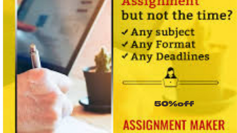 Get Best Assignment maker In The United Kingdom With Top Experts - Flat 50% Off - Book Now!