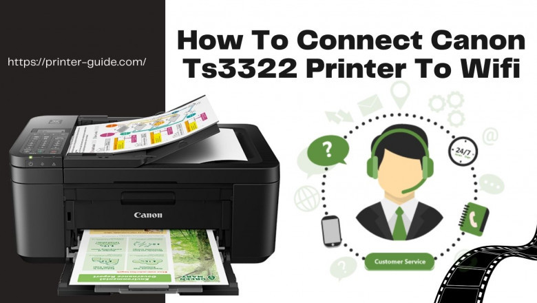 How to setup the Canon Pixma TS3322 wirelessly