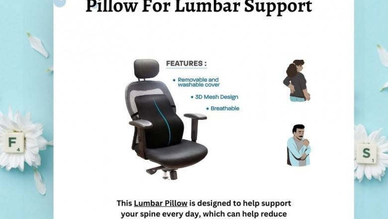 Is it Good to Put a Lumbar Pillow Behind Your Back While Sitting?