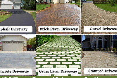 10 Types of Driveways | Types of Driveway Materials | Types of Driveway Surface